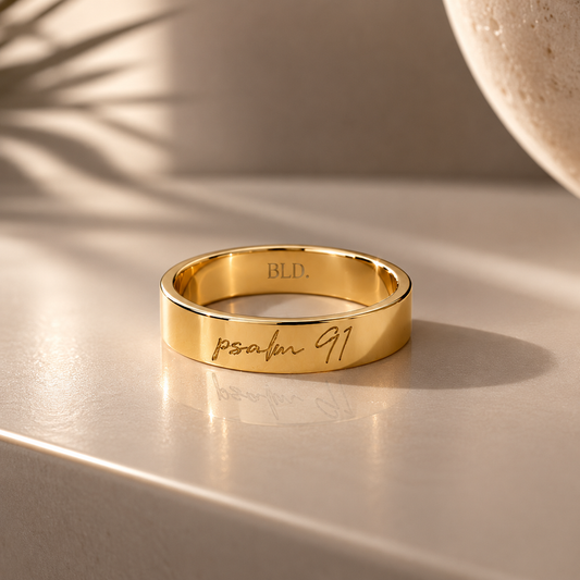 Psalm 91 Affirmation Ring