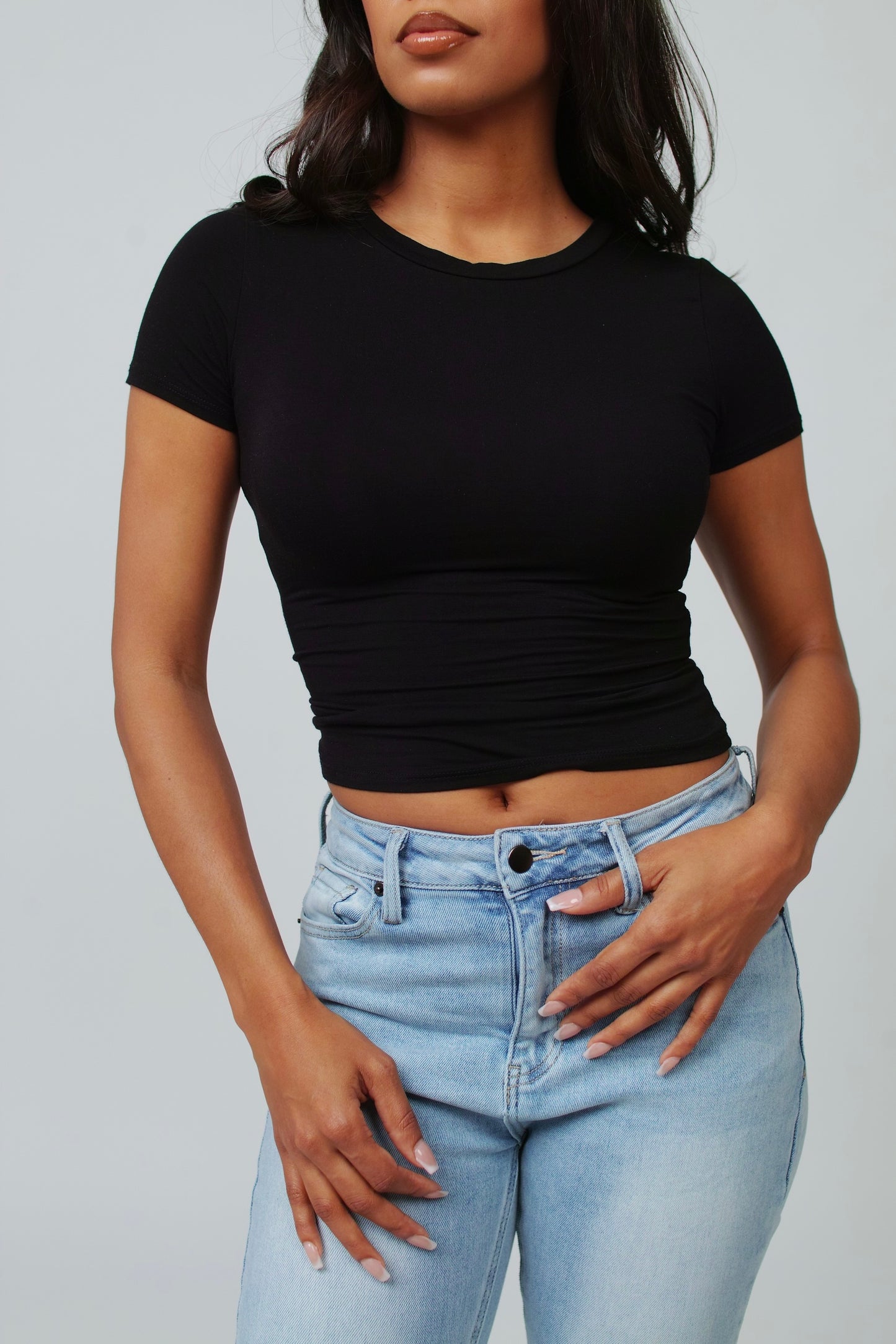 Short Sleeve Basic Tee